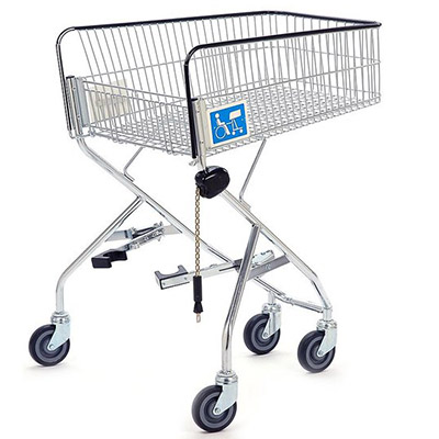 100L Disabled Shopping Trolley