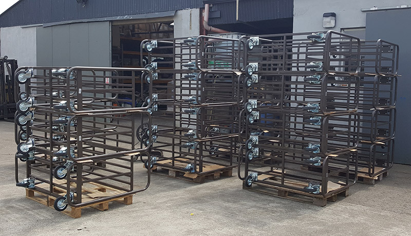 Stock Trolleys - Store Trucks Ready for Shipping